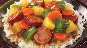 Sweet And Sour Smoked Sausage Eckrich Recipe Smoked Sausage Recipes Sweet And Sour Sausage Recipe Smoked Sausage Stir Fry Recipe