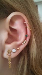 multiple piercings ear jewelry earings piercings ear piercings
