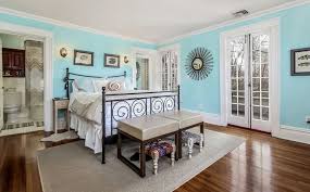 A bathroom is usually a small space, so covering the walls in a dark color such as black or a rich blue can make the room feel cramped. 29 Beautiful Blue And White Bedroom Ideas Pictures Designing Idea