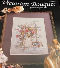 Gentle pastime paula vaughan cross stitch pattern only. Paula Vaughan Cross Stitch Pattern Victorian Bouquet Book Nine Leisure Arts 521