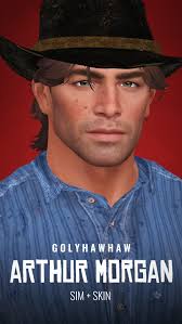 Arthur Morgan Sim + Skin by golyhawhaw