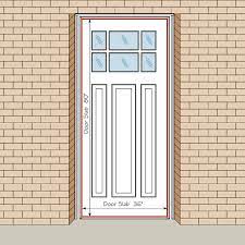 He sent waves of adds after me. How To Measure Your Front Entry Door