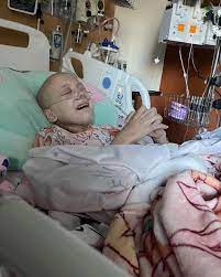 You can see the pain on Sasha's face, but this 13-year-old is fighting cancer with everything she has—and for the second time. The disease has spread to her skull, brain, and bones —