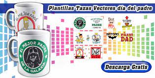 Plantillas Tazas Vectores Dia Del Padre Sublimonchis Mexico Vectores para sublimar en ilustrador y mucho más. plantillas tazas vectores dia del padre