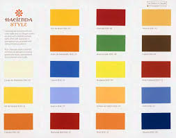 Pittsburgh Paints New Hacienda Style Color Palette Decor Color Palette Mexican Colors Tile Color Palette
