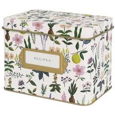 Buy Rifle Paper Co Herb Garden Tin Recipe Box From Canada At Well Ca Free Shipping