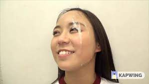 Bukkake: REVERSE GIF: Mitsuki Kamiya. What a thick load! - Porn GIF Video |  nebyda.com