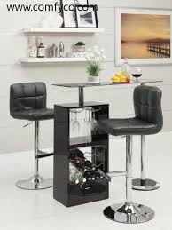 Cs451 Black Bar Table 120451 102554 Coaster Furniture Bar Tables Bar Table Dining Table In Kitchen Bar Furniture