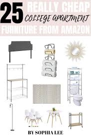 College Apartment Furniture 25 Really Cheap And Cute College Apartment Furniture By Sophia Lee College Apartment Decor College Apartment Diy Apartment Furniture