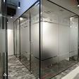 Office glass partition aluminium profile office glass it