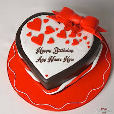 Send cake for him, buy cake for him online. Romantic Birthday Cake For Boyfriend With Name