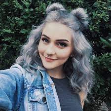 Space Bun Baby Hair Styles Hairstyle Grunge Hair