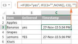A Circular Formula To Insert A Time Stamp In Excel Excel Ads Dating