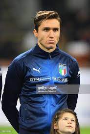 Federico Chiesa Of Italy Looks On Before The Uefa Nations League A European Football League Italy