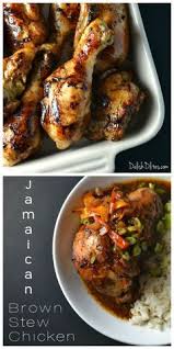 Jamaican Brown Stew Chicken Delish D Lites Brown Stew Chicken Stew Chicken Recipe Jamaican Brown Stew Chicken