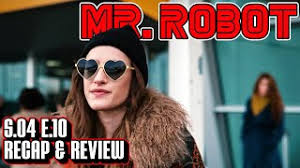 Robot stars rami malek as elliot alderson, carly chaikin as darlene and martin wallström as tyrell wellick. Mr Robot Season 4 Episode 10 Recap Review 410 Gone Youtube