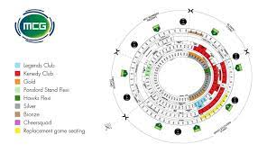 Mcg Seating Plan Afl Dengan Gambar
