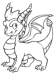 Template Dragon Coloring Page Cute Dragon Drawing Dragon Sketch