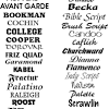 This is common ambigram design category to make art and tattoo designs. 3