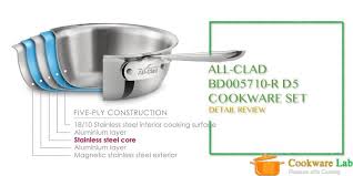 All Clad Bd005710 R D5 Stainlesssteelcookware Set 10 Piece Review All Cladbd005710 Rd5 S Cookware Set Stainless Steel Cookware Set Stainless Steel Cookware