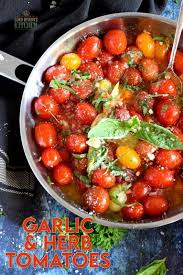 Roast for 20 minutes to concentrate the flavour and burst the tomatoes. Barefoot Contessa S Herb And Garlic Tomatoes Lord Byron S Kitchen