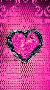 Wallpaper By Artist Unknown Heart Iphone Wallpaper Heart Wallpaper Red Roses Wallpaper