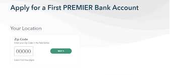 Check spelling or type a new query. First Premier Bank Credit Card Application