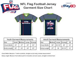 Nfl Football Jersey Size Chart Best Picture Of Chart