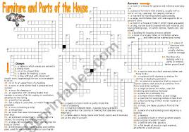 The games at mathdoku are is loosely similar to killer sudoku and based on the same rules of kenken™, an educational puzzle invented by tetsuya miyamoto in japan. Furniture And Parts Of The House Crossword Puzzle Esl Worksheet By Luoliveira