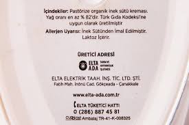 Bir seçenek olarak mevcut bilgi. Elta Ada Organik Tereyagi 200 G Macroonline