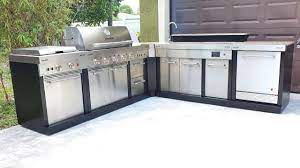 From grills and smokers to bar equipment and block kits, we have it all. My Outdoor Kitchen Char Broil Medallion Modular Kitchen With Granite Countertop Youtube