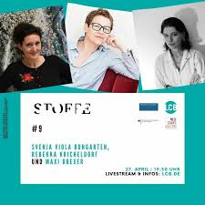 Goodbye to niklas dorsch and melissa deines! Suchergebnisse Leila Chammaa Literarisches Colloquium Berlin