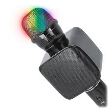 Link to purchase portable speaker with microphone: Forever Bms 400 Microphone And Bluetooth Speaker Black