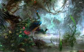 Take a closer look with a poster or 4k wallpaper! Fantasy Forest Wallpapers Group 77
