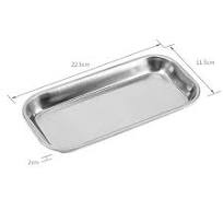 Amazon.com: Bandeja quirúrgica, bandeja de acero inoxidable ...