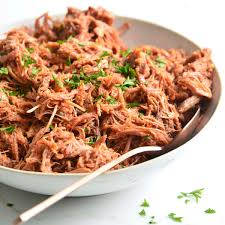 Stir together some cumin, garlic powder, onion powder, salt, parsley, and paprika and rub it all over the pork to coat. Low Carb Bbq Pulled Pork Recipe The Keto Queens