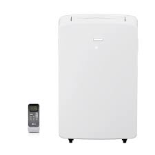 The window kit is easy to install, while the settings make it easy to preset your preference and flip it on the moment you get home. Lg Electronics 10 200 Btu 115 Volt Portable Air Conditioner With Dehumidifier And Remote The Home Depot Canada