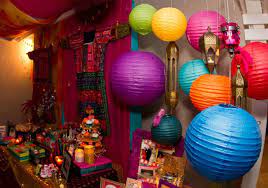 For example, in christmas themed kitty party ideas, without a christmas tree, a snowman or a santa clause cut out to decorate, your decor will be incomplete festival or season. Bollywood Birthday Party Ideas Photo 23 Of 52 Indian Party Themes Jasmine Party Bollywood Theme Party
