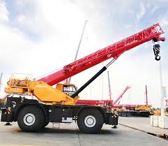 Sany Rough Terrain Crane Src750 75t Vehicles Trucks