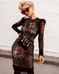 .dress with flowers, unique formal dress n2063, cheap prom dress, formal dress, long dresses can be made with custom sizes and color, wholesale and retail are also warmly welcomed. Elegant Black Floral Embroidered Lace Long Sleeve Dress Parksideave Marketplace