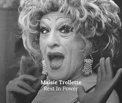 We are devastated to report that David Raven, known by most as Maisie  Trollette, has died at the age of 91 🤍 David was a trailblazer in the UK's  drag scene, having
