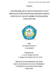Dec 17, 2020 · dan bila anda ingin tahu juga tentang aktiva tetap tidak berwujud, anda bisa membaca di artikel: Analisis Perlakuan Akuntansi Aktiva Tetap Berwujud Untuk Free Download Pdf