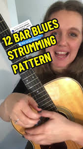 Replying to @Phatguy5 The strumming pattern for the blues has a swinging  8th note feel. Make your down beats long and lazy and your up beats  shorter. #guitarlessons #easyguitar #musiclessons ...