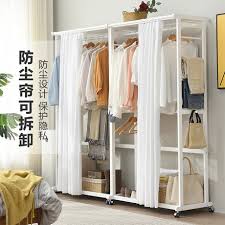 Nine bars for drying, folds down for easy storage. Clothing Floor Bedroom Hanger Solid Wood Coat Hood Household Storage Rack Clothes Shelf Simple Hanger Shelf