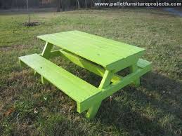 Pallet Picnic Table Projects Picnic Table Plans Pallet Picnic Tables Picnic Table