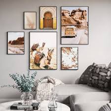 Check out our guide to decorating on a budget and learn how you can give your home a fresh new. Desert Animal Camel Canvas Prints And Posters Boho California Wall Art Painting Pictures Moroccan Dubai Door Modern Home Decor Leather Bag