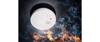 Hardwire with battery backup alarm emits a beeping tone followed by a voice warning that clearly announces the danger: Home Security Blog Fire Alarms Vs Smoke Detectors Vs Smoke And Heat Sensors