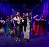 “يا أم المطاهر رشي الملح ٧ مرات”, @solasharif & @alyaaanada from  yesterday’s magical scene of “اللية الكبيرة”، such a captivating  performance! 🎬❤️, Grab your tickets from the link in our bio and join ...