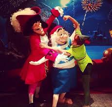 Captain Hook Mr Smee And Peter Pan Disney Face Characters Disney World Disney Parks