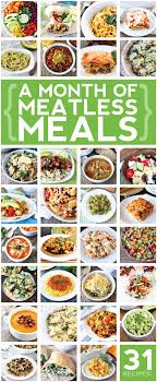31 Meatless Meals Twopeasandtheirpod Vegetarian Recipes Easy Meatless Meals Recipes